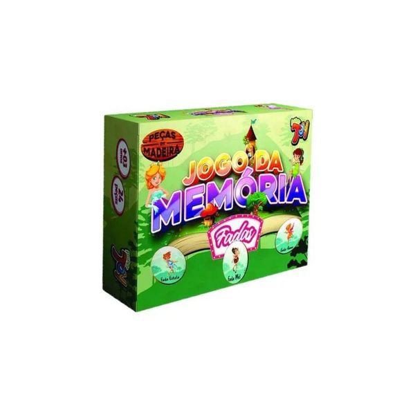 Brinquedo Jogo Da Memória Fadas