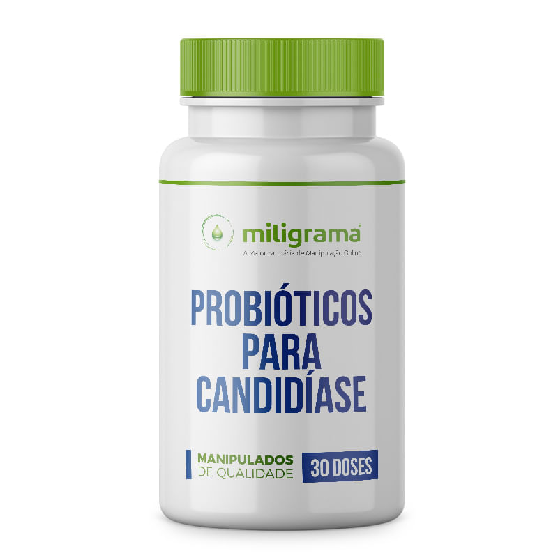 Probióticos para candidíase 30 doses