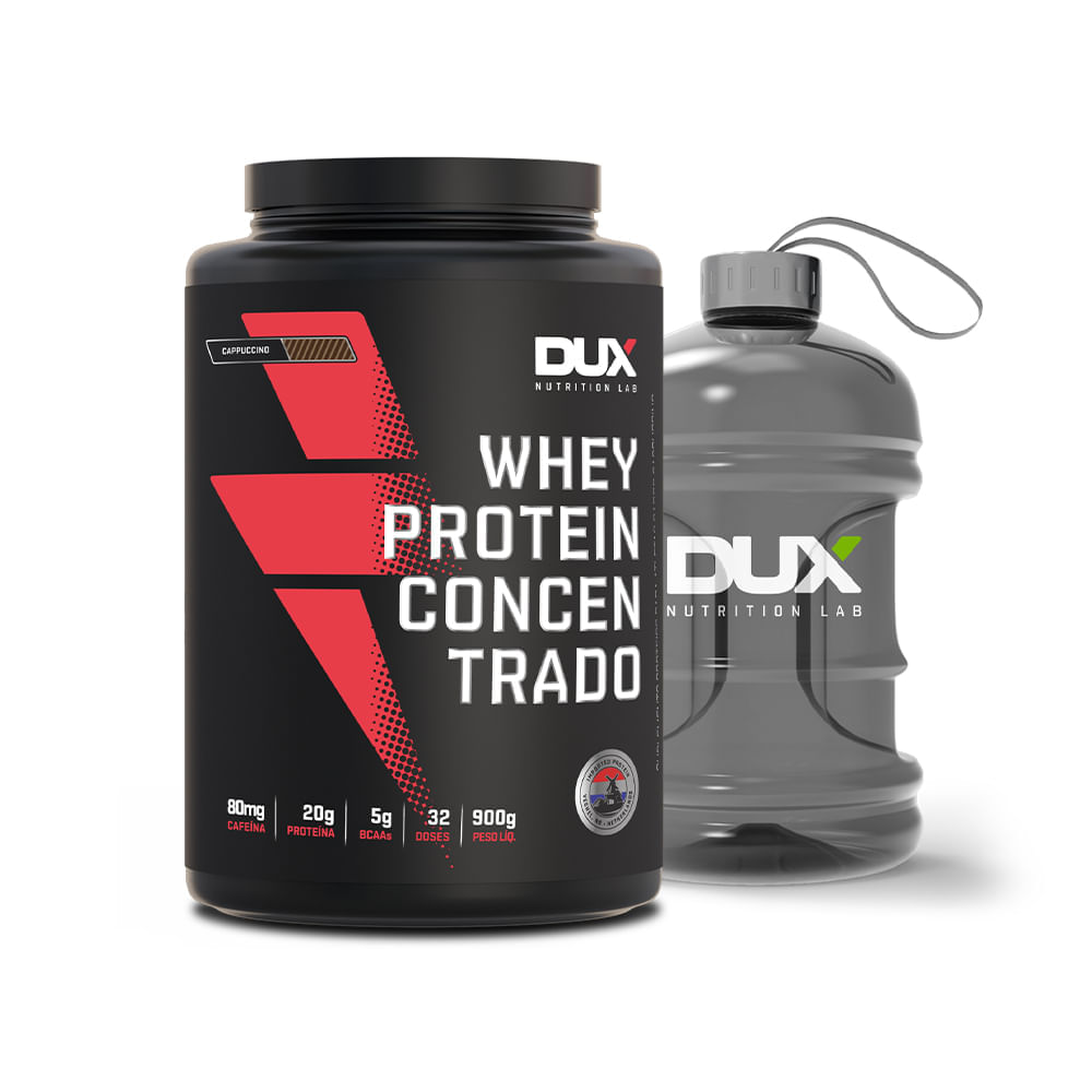 Whey Protein Concentrado 900g + Mini Galão