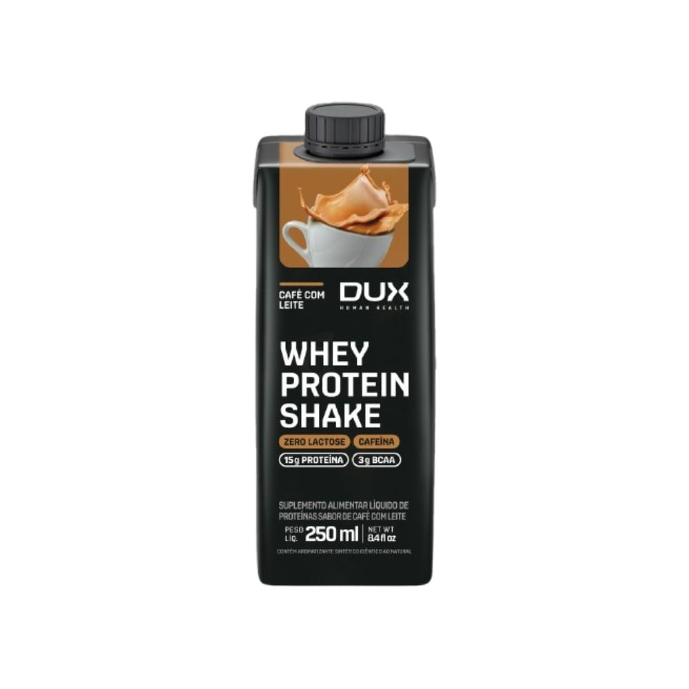 Whey Protein Shake Café Com Leite 250ml