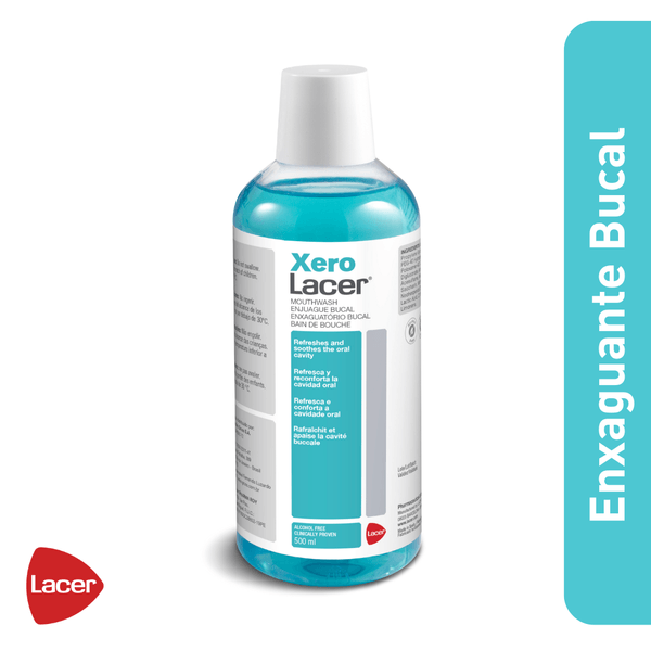 Enxaguante Bucal Xerolacer para Boca Seca 500ml
