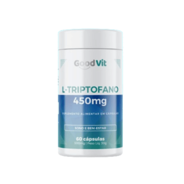 L-Triptofano 450mg - 60 Cápsulas - Good Vit