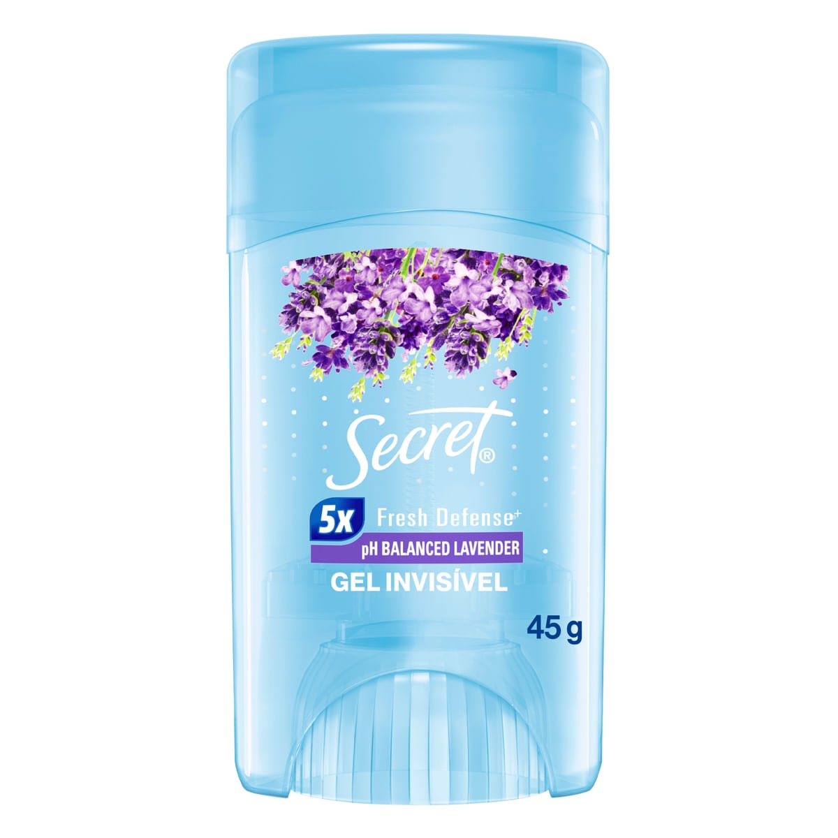 Desodorante Antitranspirante Secret pH Balanceado Lavanda Gel Stick  45g