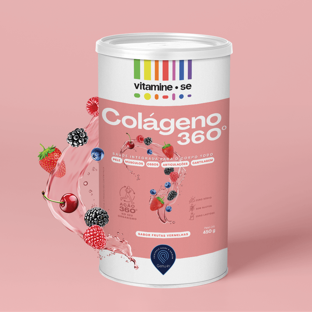 Colágeno 360º Sabor Frutas Vermelhas