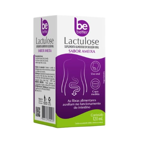 Lactulose Be Better Ameixa 120ml