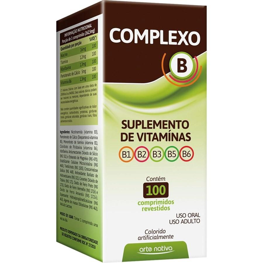 Complexo B 100 Comprimidos - Arte Nativa