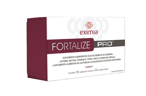 Exímia Fortalize Pro 30 Cápsulas Moles + 30 Comprimidos