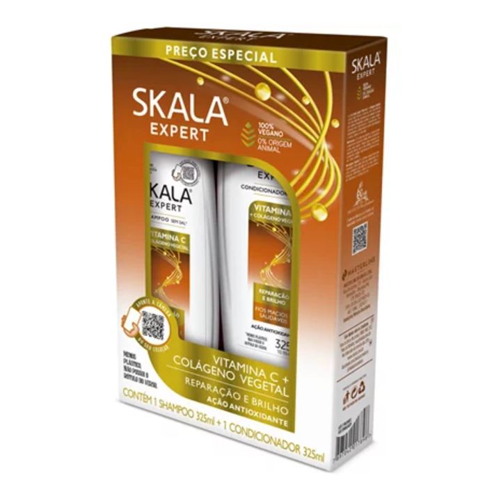 Shampoo e Condicionador Skala Vitamina C 325ml