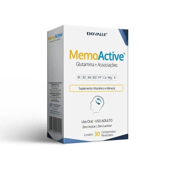 MemoActive 700mg 30 Comprimidos Revestidos